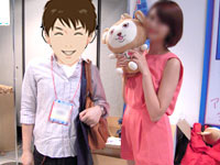 高松リナさんとツーショット写真